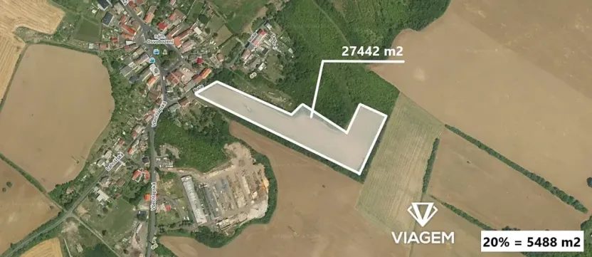 Prodej podílu pole, Teplice, 6033 m2