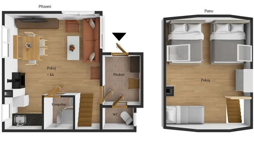 Prodej chaty, Morávka, 50 m2