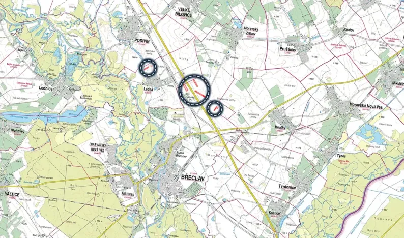 Prodej podílu pole, Břeclav, 62435 m2