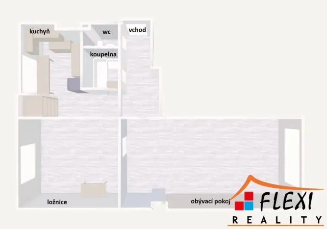 Pronájem bytu 2+1, Ostrava, náměstí Gen. Svobody, 52 m2