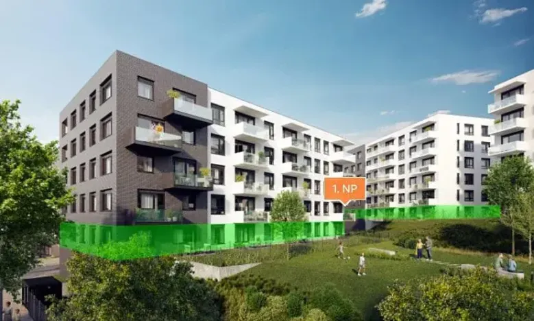 Prodej bytu 3+kk, Praha - Hlubočepy, Vítové, 72 m2
