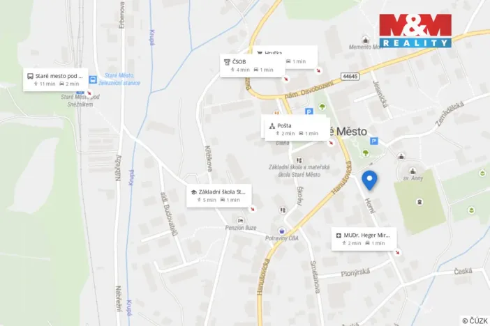 Prodej rodinného domu, Staré Město, Horní, 138 m2