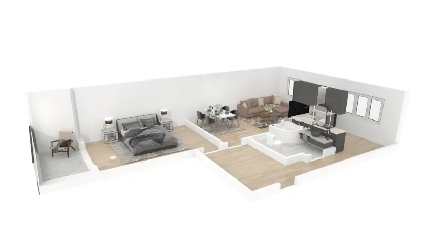 Prodej bytu 2+1, Planá, Fučíkova, 68 m2