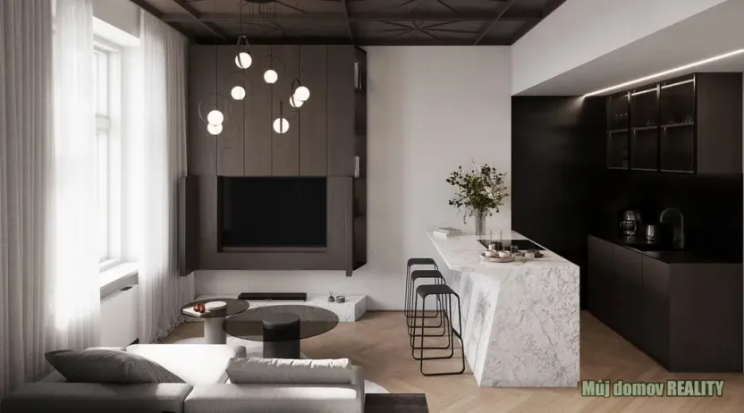 Prodej bytu 2+kk, Praha - Holešovice, Heřmanova, 50 m2