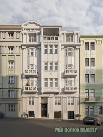 Prodej bytu 3+kk, Praha - Holešovice, Heřmanova, 93 m2