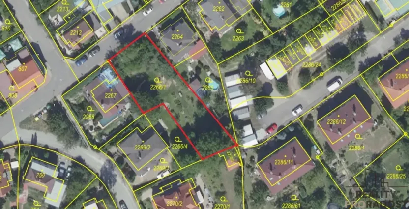 Prodej pozemku pro bydlení, Praha - Radotín, 737 m2