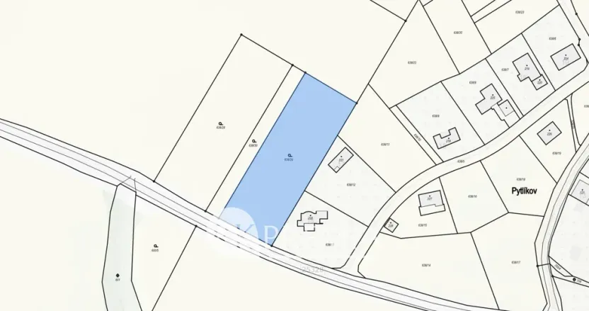 Prodej zahrady, Bžany - Pytlíkov, 5071 m2