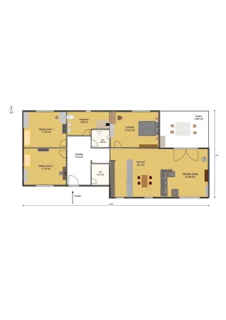 Prodej rodinného domu, Neveklov - Nebřich, 116 m2