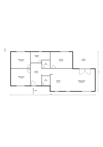 Prodej rodinného domu, Neveklov - Nebřich, 116 m2