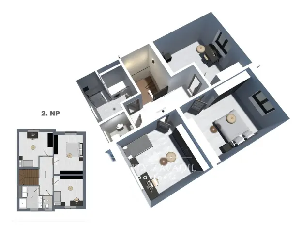 Pronájem rodinného domu, Benešov, Ulrichova, 110 m2