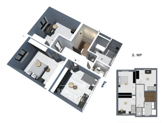Pronájem rodinného domu, Benešov, Ulrichova, 110 m2