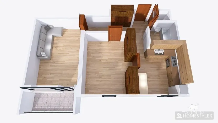 Prodej bytu 2+1, Tlučná, Na Čampuli, 65 m2