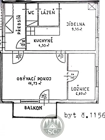 Prodej bytu 2+1, Nejdek, Okružní, 46 m2