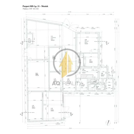 Prodej rodinného domu, Mostek, 165 m2