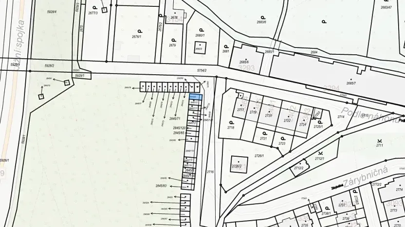 Pronájem garáže, Praha, Podle náhonu, 17 m2