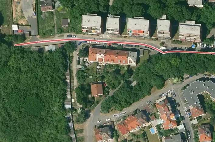 Pronájem garáže, Praha, Podle náhonu, 17 m2