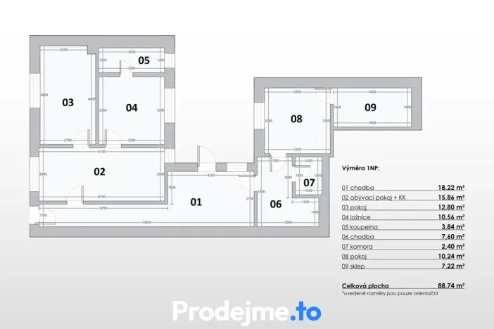 Prodej rodinného domu, Mohelno, 125 m2