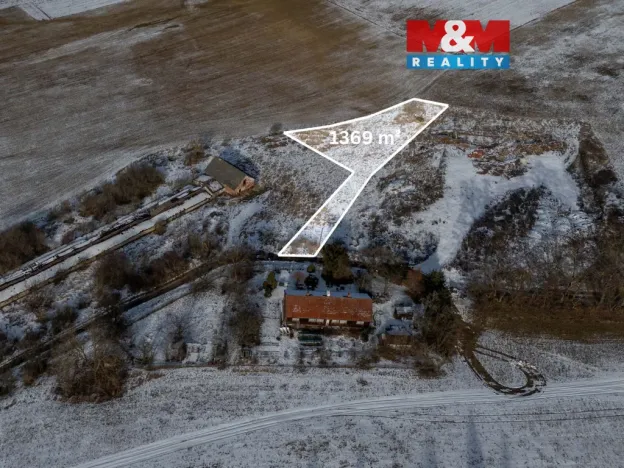 Prodej komerčního pozemku, Kosova Hora, 1369 m2