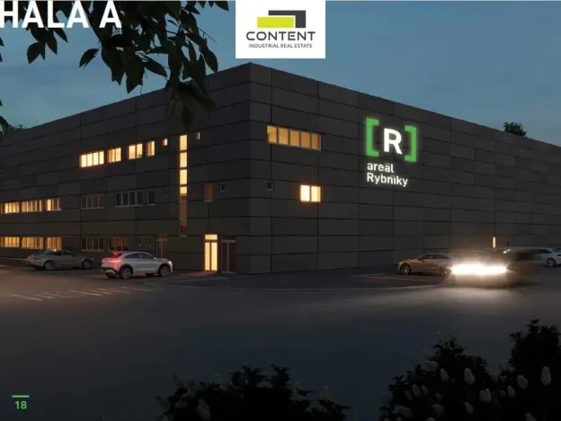 Pronájem výrobních prostor, Zlín, Rybníky V, 2200 m2
