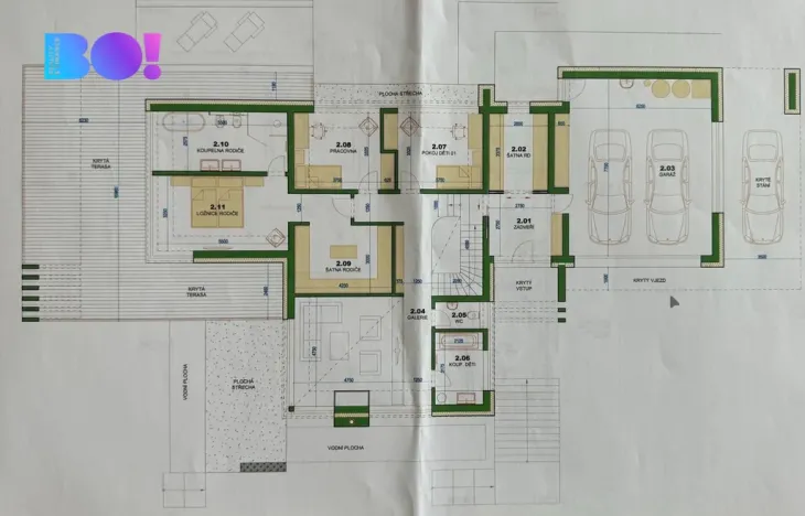 Prodej pozemku pro bydlení, Nebovidy, 2500 m2