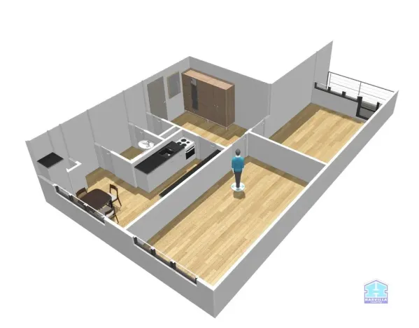 Pronájem bytu 2+1, Plzeň - Skvrňany, Terezie Brzkové, 63 m2