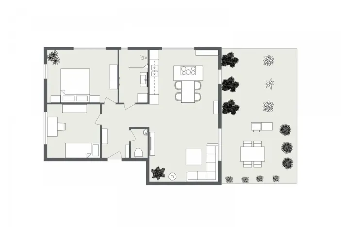 Pronájem bytu 3+kk, Bravantice, 80 m2