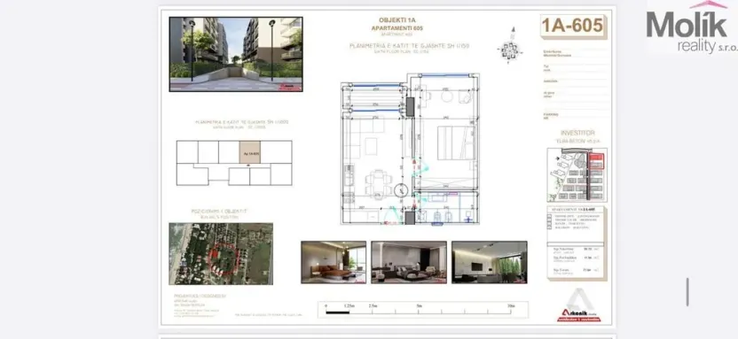 Prodej bytu 2+kk, Golem, Rruga Skënderbeu, 300 m2