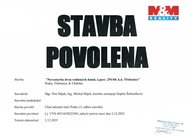 Prodej rodinného domu, Praha, K Chabům, 117 m2