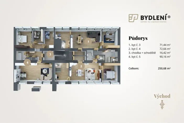 Prodej činžovního domu, Teplice, Spojenecká, 1290 m2