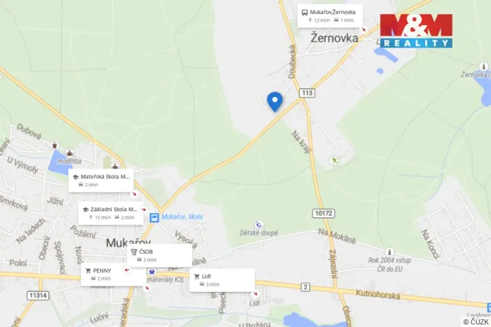 Prodej rodinného domu, Mukařov - Žernovka, K Památníku, 107 m2