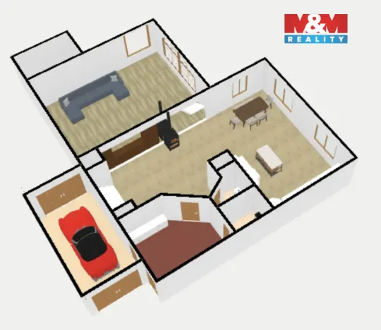 Prodej rodinného domu, Třeštice, 135 m2