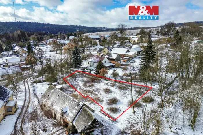 Prodej pozemku pro bydlení, Bezvěrov - Služetín, 817 m2