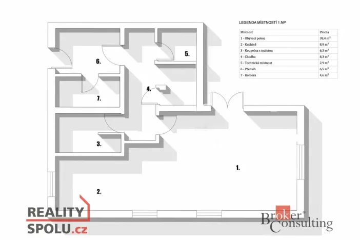 Prodej rodinného domu, Měšice, 155 m2