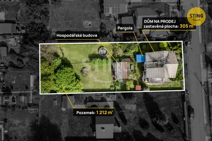 Prodej rodinného domu, Petřvald, Na Parcelaci, 610 m2