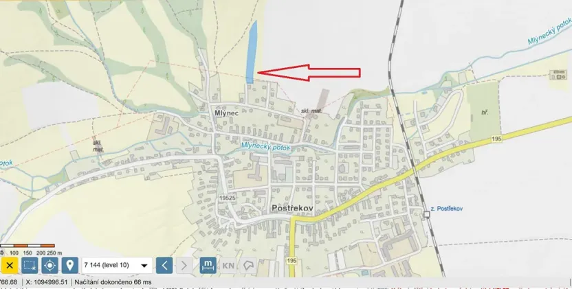 Prodej pole, Postřekov, 5851 m2