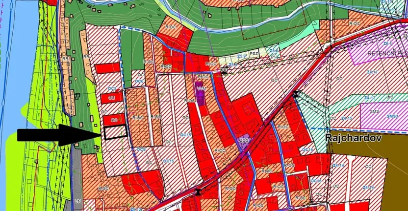 Prodej pozemku pro bydlení, Hradištko, Naděje, 1653 m2
