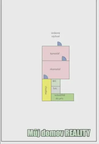 Pronájem skladu, Praha - Běchovice, Dolnopočernická, 373 m2