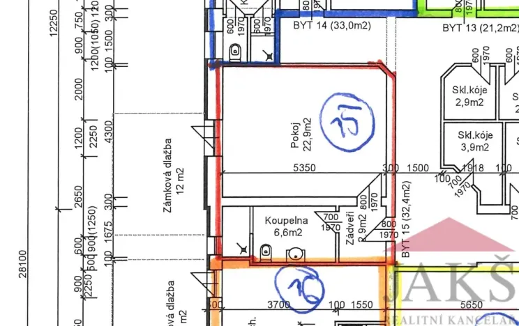 Prodej bytu 1+kk, Dlouhá Ves, 32 m2