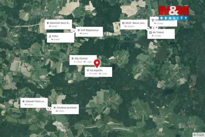 Pronájem bytu 3+kk, Libín, 60 m2