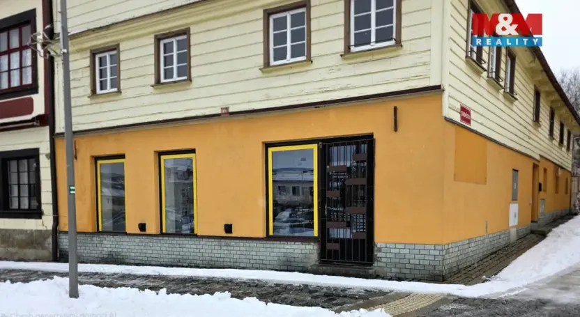 Pronájem obchodního prostoru, Jablonné v Podještědí, náměstí Míru, 68 m2