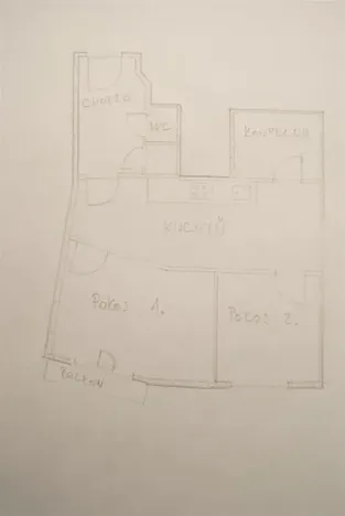 Prodej bytu 2+kk, Praha - Smíchov, Plzeňská, 46 m2