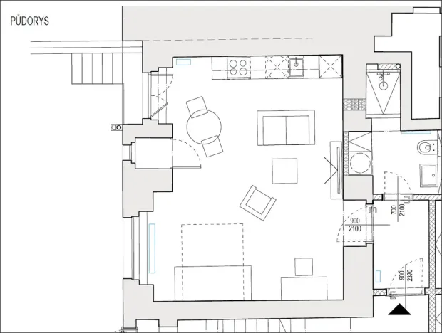 Pronájem kanceláře, Praha - Nové Město, Podskalská, 39 m2