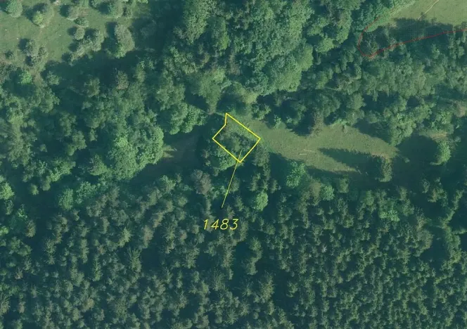 Prodej pozemku, Čachrov - Javorná, 2391 m2