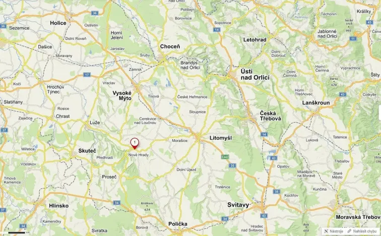 Prodej pozemku, Nové Hrady, 2679 m2