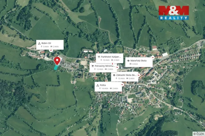 Prodej pozemku pro bydlení, Kašperské Hory, 1834 m2