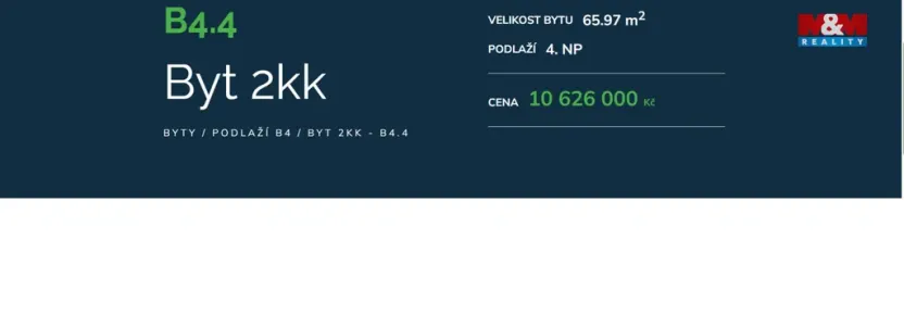 Prodej bytu 2+kk, Praha - Střížkov, Střížkovská, 66 m2