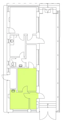 Pronájem kanceláře, Praha - Horní Počernice, Ve žlíbku, 25 m2