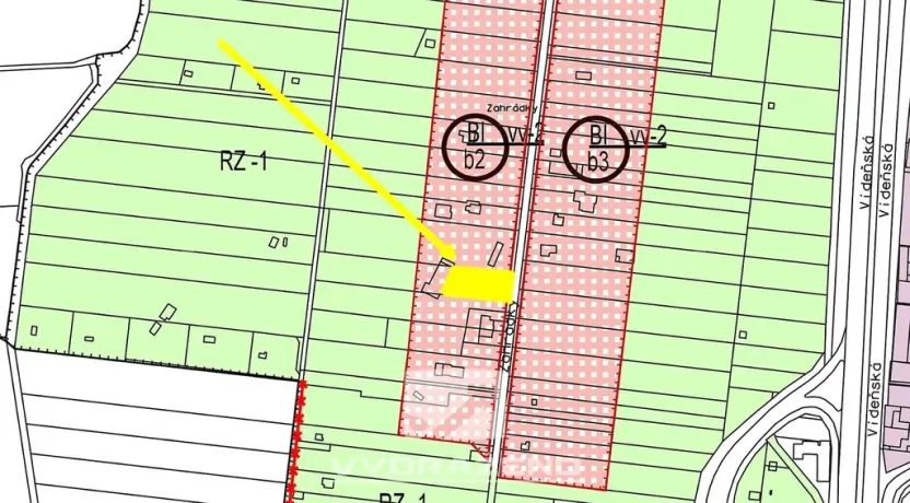 Prodej pozemku pro bydlení, Modřice, 894 m2