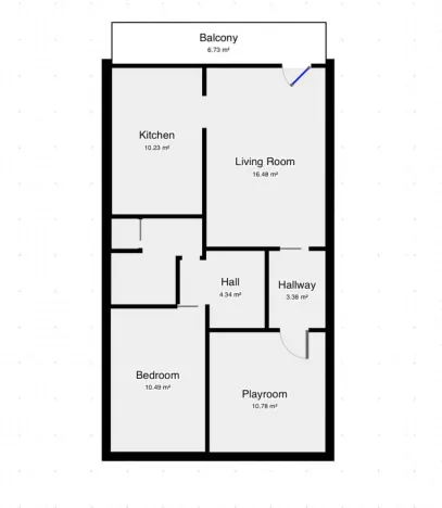 Pronájem bytu 3+1, Praha, Horáčkova, 70 m2