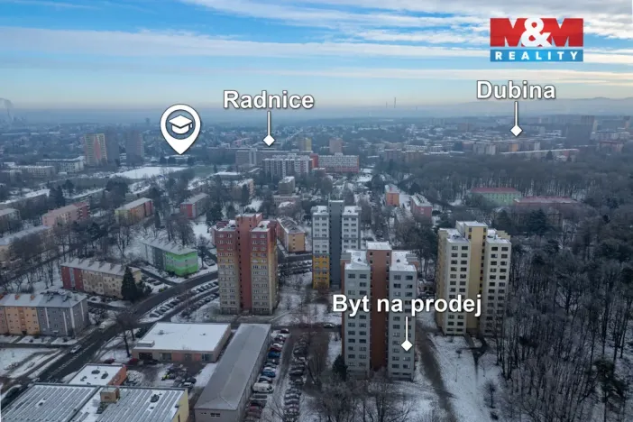 Prodej bytu 3+1, Ostrava - Zábřeh, Čujkovova, 63 m2